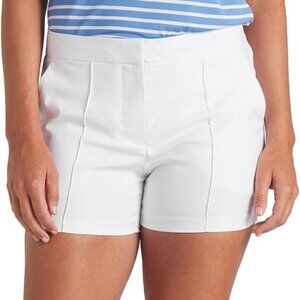 Puma Costa 4" Women's White Glow Classic Fit Midrise Golf Sports Shorts Size-XL